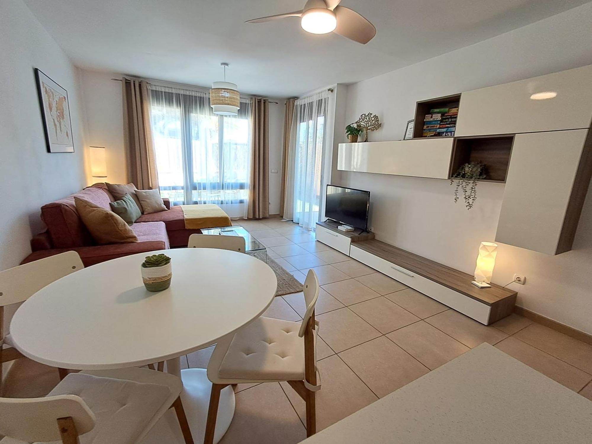 Spacious Apartment With Large Private Garden In Palm Mar Exteriér fotografie